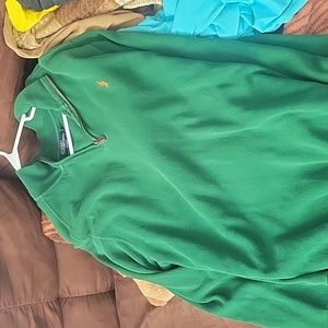 Men's polo pullover sweater